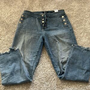 Banana republic butterfly, high-rise, skinny jeans